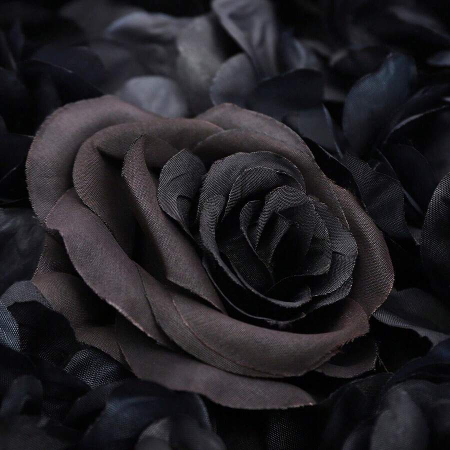 Futchoy 12pcs Artificial Flower Wall Panels, 60*40cm Flower Panels For Backdrop Black - Multicolor