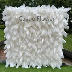 O-W011 8ft X 8ft  Roll up Cloth Flower Wall Backdrop Events Wedding Decor Artificial Flowers Wall Silk Rose Wall Flower Decor - 60cm x 40cm,8ft *8ft, 10ft*10ft / #068