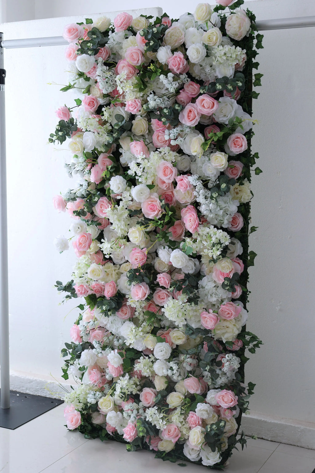 Artificial Rose Flower Wall, High-quality Wedding Wall, Flower Wall for Wedding Background Decoration