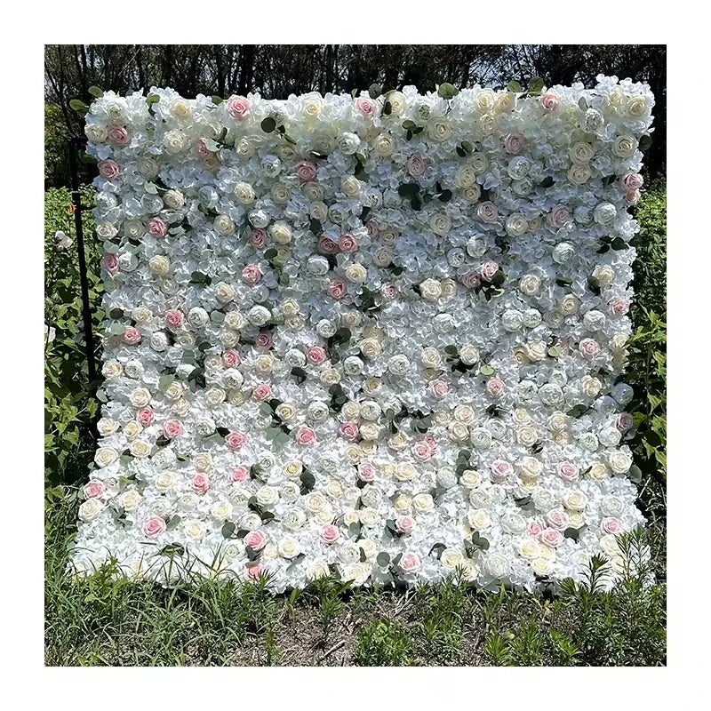 Decoration Luxury Rose Wedding Wall Board for Decoration Wedding Backdrop Flowers Wall