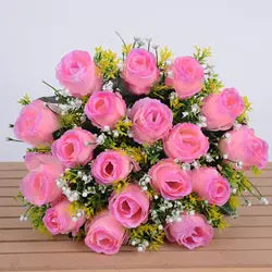 Custom 3d/5d Cloth Flower Wall Wedding Artificial Silk Rose Flower Wall Panel Backdrop Decorative Artificial Flower Wall