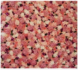 Flowerwall Spun Silk 3D  Flowers Wall Backdrop Roll UpRoses  Modern Handmade Lightweight Long-Lasting Wall Panel Background - 29