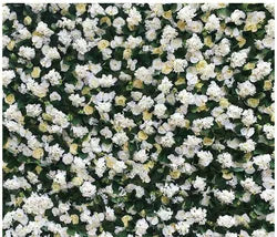 Flowerwall Spun Silk 3D  Flowers Wall Backdrop Roll UpRoses  Modern Handmade Lightweight Long-Lasting Wall Panel Background