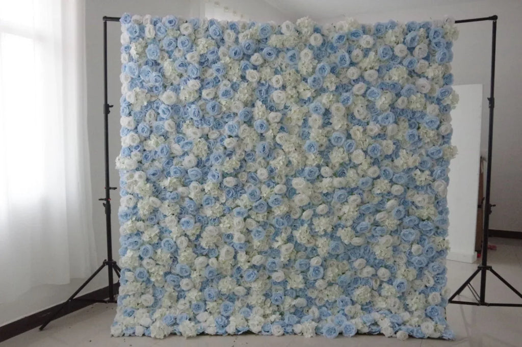 Silk Flowers Panel Backdrop Wall Wedding Decor Wholesale Flower Wedding Backdrop