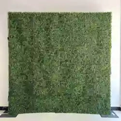 EG-M041 5D 8ft X 8ft Roll up Fabric Flower Wall Artificial Rose White Flower Wall for Wedding Backdrop Decoration - 1 Square Meter / Blue 11