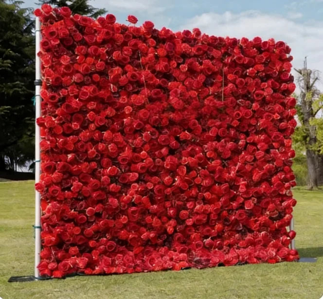 Artificial Flower Wall Background Wall Decoration for Internet-Famous Clothing Store Entrance Arrangement Flower Wall