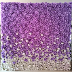 8*8ft Customized 3D Plant Backdrop Fabric Rose Artificial Flower Wall Decor for Home Party Wedding Baby Shower Halloween