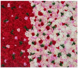 Flowerwall Spun Silk 3D  Flowers Wall Backdrop Roll UpRoses  Modern Handmade Lightweight Long-Lasting Wall Panel Background - 08