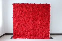 High-Quality Rolled Artificial Flower Wall 3D/5D Blue Flower Wall Background 8ft X 8ft Wedding Background Flower Wall - CB-464 / 40*60cm(15.75*23.62in)