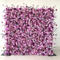 Customize Handmade Realistic 5D Roll Cloth Artificial Silk Rose Flower Wall Wedding Back School Eco-friendly Decor Panel