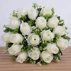 Custom 3d/5d Cloth Flower Wall Wedding Artificial Silk Rose Flower Wall Panel Backdrop Decorative Artificial Flower Wall
