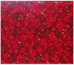 Flowerwall Spun Silk 3D  Flowers Wall Backdrop Roll UpRoses  Modern Handmade Lightweight Long-Lasting Wall Panel Background - 22
