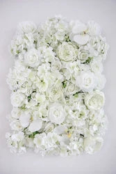 New Design 40x60cm Plastic Grid Artificial Flower Wall 3d Wedding Flower Wall Panel Backdrop - FW46-085