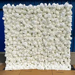 Custom Handmade Silk Rose Wall Flowers, Floral Wall Backdrop, Perfect for Event and Wedding Decoration Arrangements