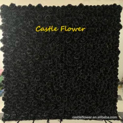 O-W011 8ft X 8ft  Roll up Cloth Flower Wall Backdrop Events Wedding Decor Artificial Flowers Wall Silk Rose Wall Flower Decor - 60cm x 40cm,8ft *8ft, 10ft*10ft / #052