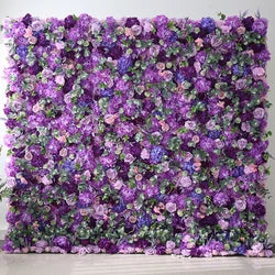 F198 Luxury Restaurant Wall Backdrop Decor Burgundy Flower Mat Artificial 3D 5D Red Faux Silk Rose Flower Wall for Wedding Event - 8ft x 8ft , 4ft x 8ft , 10ft x 8ft , or Custom / 76