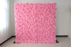 High-Quality Rolled Artificial Flower Wall 3D/5D Blue Flower Wall Background 8ft X 8ft Wedding Background Flower Wall - CB-146 / 40*60cm(15.75*23.62in)
