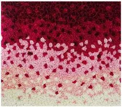 Flowerwall Spun Silk 3D  Flowers Wall Backdrop Roll UpRoses  Modern Handmade Lightweight Long-Lasting Wall Panel Background - 28