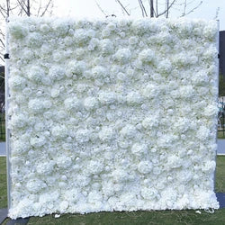 Floral Wall Panel White Flower Arch for Wedding Party Supplies 8ft X 8ft square Blue purple Artificial Flower Wall Backdrop