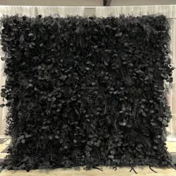 Cheap Artificial Rose Flower Wall Panel Backdrop Roll up 8ft X 8ft Flower Wall for Wedding Party Event Decoration