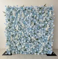 W-B040 New Flower Wall 5D Rolled up Backdrop Flower Wall Party Wedding Decorative Flowers Wall for Birthday Party - 8ft*8ft, 10ft*10ft, custome / FW759