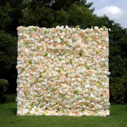 Alwaysbloom 5D Silk Artificial Rose Wall Gradient Flowers with Moisturizing Feel Wedding Wall Decorations Roll Model Gm020 - Standard / 11 m-9