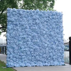 Custom Handmade Silk Rose Wall Flowers, Floral Wall Backdrop, Perfect for Event and Wedding Decoration Arrangements - sku-30