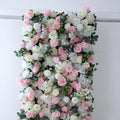 Artificial Rose Flower Wall, High-quality Wedding Wall, Flower Wall for Wedding Background Decoration