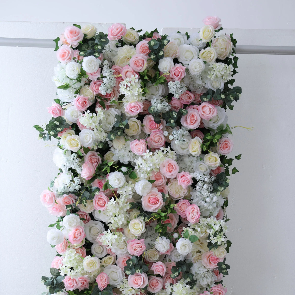 Artificial Rose Flower Wall, High-quality Wedding Wall, Flower Wall for Wedding Background Decoration